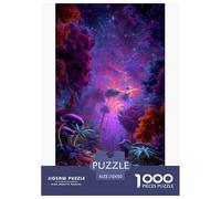 Forestaa pluviale fantastica Puzzle 1000 Pezzi 70x50cm/1000pcs Piante magiche Gioco Di Rilassamento Educativo Creativo E Decorativo Regalo Per Tutti