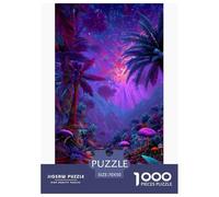 Forestaa pluviale fantastica Puzzle 1000 Pezzi 70x50cm/1000pcs Piante magiche Gioco Educativo E Rilassante Per Adulti E Bambini Ideale Come Regalo Per La Decorazione Domestica