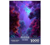 Forestaa Pluviale Fantastica Puzzles 1000 Pezzi Gioco Di Sfida Giocattolo Adulti E Bambini Piante Magiche Puzzle Impossibile Sfida Educativa Rilassamento Regalo Decorazione Casa 38x26cm/1000pcs