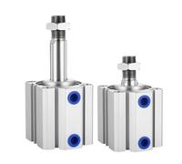 Forestale maschio serie B Series 32 40 50 63 80mm Scate 5 10 20 25 30 40 45 50mm Air Pneumatic Pneumatic Compact Bilindro sottile(Stroke 50mm,Bore 80mm)