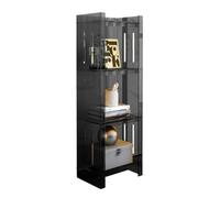 forestalk Espositore in acrilico, libreria a cubo, organizer per decorazione domestica, contenitore per ufficio, soggiorno e camera da letto