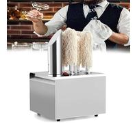 forestalk Lucidatrice elettrica per bicchieri da vino, macchina automatica per la pulizia per uso commerciale, 330/660 tazze all'ora, lucidatura a 360° con spazzole incluse