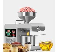 forestalk Macchina della pressa dell'olio, estrattore automatico elettrico caldo/freddo, alta resa dell'olio, regolazione della temperatura, velocità di pressatura: 3-5KG/h