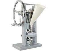 forestalk Macchina manuale della stampa della compressa, spessore regolabile 0-6mm, uscita 0-2000 compresse/ora, ideale per uso in laboratorio, pressione 15000 Pa