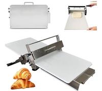 forestalk Mattarello elettrico con spessore regolabile e piano di rotolamento, mattarello manuale per pizza, cornetti, pasticcini e fondente