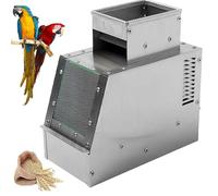 forestalk Pulitore elettrico per cereali, separatore di semi per uccelli e macchina Winnowing con ventola a velocità regolabile per una pulizia efficiente e lavorazione di cereali e mangime per