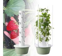 forestalk Sistema idroponico con luci a LED - Kit da giardino verticale automatizzato per coltivare verdure a foglia, meloni e fragole, soluzione per la coltivazione di piante da interno
