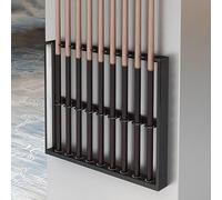 forestalk Supporto da parete per stecche da biliardo, in metallo, organizer per stecche da biliardo, per sala da biliardo, club, bar, soluzione sicura ed elegante per la gestione della stecca