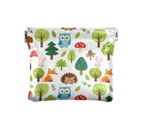 Foreste Creature Donne PU Cuoio Portamonete Comodo Organizzazione Borse per le Donne