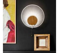 Forestier Oyster applique di design, bianco Forestier