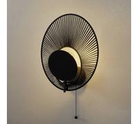 Forestier Oyster applique di design, nero Forestier