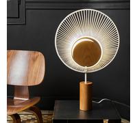 Forestier Oyster lampada da tavolo, bianco Forestier