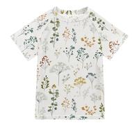 Forestland Herbs Off White Manica Corta Costume Da Bagno Ragazze Kid Costumi da bagno per Ragazze Rashguard trajes de bano para, Erbe Forestland Off White, 5-6 Anni