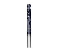 Foret HSS Punta, Foret a codolo ridotto HSS in acciaio a torsione per alluminio, acciaio, legno, plastica, metalli (14.5mm)