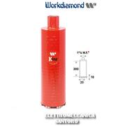 FORETTO DIAMANTATO KING A SECCO E A UMIDO D 82 ATTACCO 1" 1/4 LT 300 WORKDIAMOND