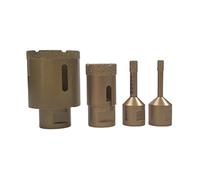 Foretto tazza fresa diamantata per marmo gres ceramica per smerigliatrice