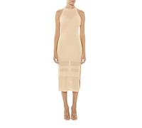 Forever 21 Abito midi da donna in maglia all'uncinetto, ecrù, XS