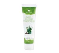 Forever Aloe Jojoba Conditioner - 40% Aloe Vera e Olio di Argan per umidità e morbidezza, senza solfati, profumo tropicale, cura per tutte le condizioni dei capelli (1 x 296 ml)