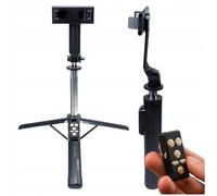 Forever, Bastone selfie Bluetooth + funzione treppiede Estendibile 100 cm Nero