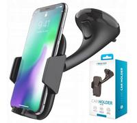 Forever Auto Supporto da Parabrezza Universale 360 / Windshield Mount 10cm Hard Leg Window / Panel (6-9cm) Nero