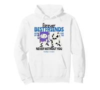 Forever Best Friends - Never Without You (BFF Graphic) Felpa con Cappuccio