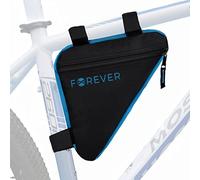 FOREVER Borsa per telaio, borsa triangolare, borsa da bicicletta per MTB, borsa per attrezzi impermeabile (blu)