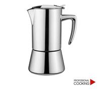 Forever caffettiera acciaio inox fondo induzione Miss Diamond