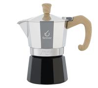 Caffettiera Forever Miss Moka Prestige Woody 1 2 3 6 tazze tazza caffè - Rotex
