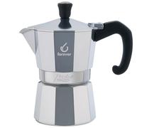 Caffettiera Forever Prestige moka alluminio 2 3 6 tazze caffè induzione - Rotex