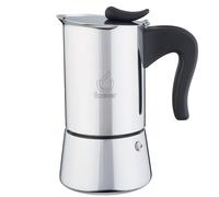 FOREVER Caffettiera Moka Induzione 6 Tazze, Miss Splendy, Caffettiera Moka per Casa, Caffettiera Portatile per Viaggio, Tazze di Caffè, inclusa Guarnizione in Silicone