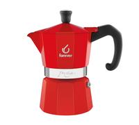 Forever Caffettiera Prestige moka alluminio La Rossa1 2 3 6 tazze caffè - Rotex