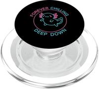 Forever Chilling Deep Down Axolotl PopSockets PopGrip per MagSafe