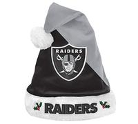 Forever Collectibles Foco NFL Las Vegas Raiders 2020 Basic, cappello Babbo Natale, Babbo Natale