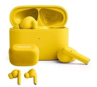 FOREVER COLORUM TWS Bluetooth In Ear Cuffie Giallo - Auricolari Con Bassi Profondi, Microfono e Porta USB-C per Ricarica Rapida - Compatibile Con Android iOS