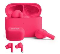 FOREVER COLORUM TWS Cuffie Bluetooth 5.3 Magenta - Auricolari Bluetooth In Ear con Bassi Profondi - Auricolari con Microfono - Porta USB-C per Ricarica Rapida - Cuffie Bluetooth per Android e iOS