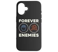 Forever Enemies Il socialismo non funziona Custodia per iPhone 16
