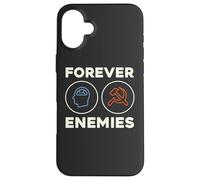Forever Enemies Il socialismo non funziona Custodia per iPhone 16 Plus