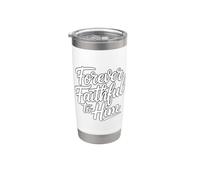 Forever Faithful To Him Bicchiere termico in acciaio inox doppia parete