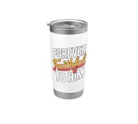 Forever Faithful To Him Bicchiere termico in acciaio inox doppia parete