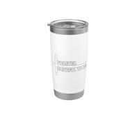 Forever Faithful To Him Bicchiere termico in acciaio inox doppia parete