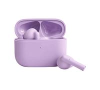 Colorum TWS - Auricolari Bluetooth lavanda, bassi potenti, microfono, ricarica USB-C, compatibile Android e iOS
