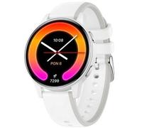Forever iGo Watch 4 JW-600 Bluetooth 46mm AMOLED Bianco IP67 Cardiofrequenzimetro