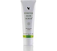 Forever Living Aloe Scrub utilizza microsfere di jojoba per una delicata esperienza di pulizia.