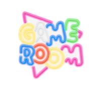 Forever Luce notturna neon PLEXI LED GAME ROOM, segnale luminoso a LED, multicolore, per il giocatore, una decorazione per la parete.