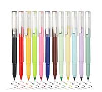 Forever Matita senza fine, 12 pezzi, non c'è bisogno di affilare per sempre, strumento per scrivere e fare schizzi, per casa, ufficio, scuola, disegno, studenti e bambini