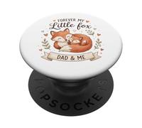 Forever My Little Foxes - Papà & Me Cute Wildlife PopSockets PopGrip Adesivo