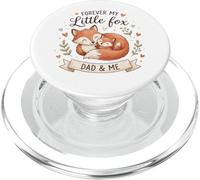 Forever My Little Foxes - Papà & Me Cute Wildlife PopSockets PopGrip per MagSafe