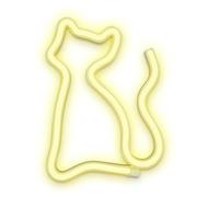 Forever Light Neon LED Kiss lips Decorazione da parete per camera da letto, club, decorazione al neon, 3 batterie AA, USB, segno di luce, illuminazione, festa, rosso bianco gatto