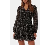 Forever New Esra Button Front Mini Dress Black Savona Spot Taglia: 16 | Abiti Mini Outlet | Donna | Nero