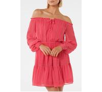 Forever New Gisele Off Shoulder Mini Dress Cherry Pink Taglia: 6 | Abiti Mini Outlet | Donna | Rosa
